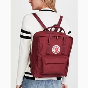 Fjallraven Kanken original pack in ox red - NWT